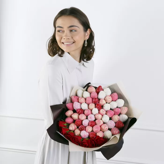 Букет из клубники (Сладкое воспоминание Размер L)