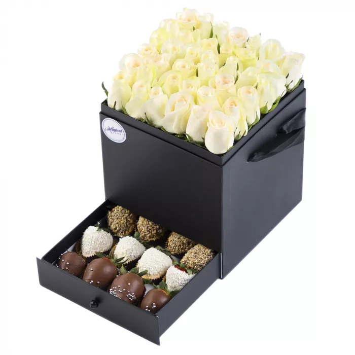 Клубника в шоколаде (Черная коробка с Секретом)