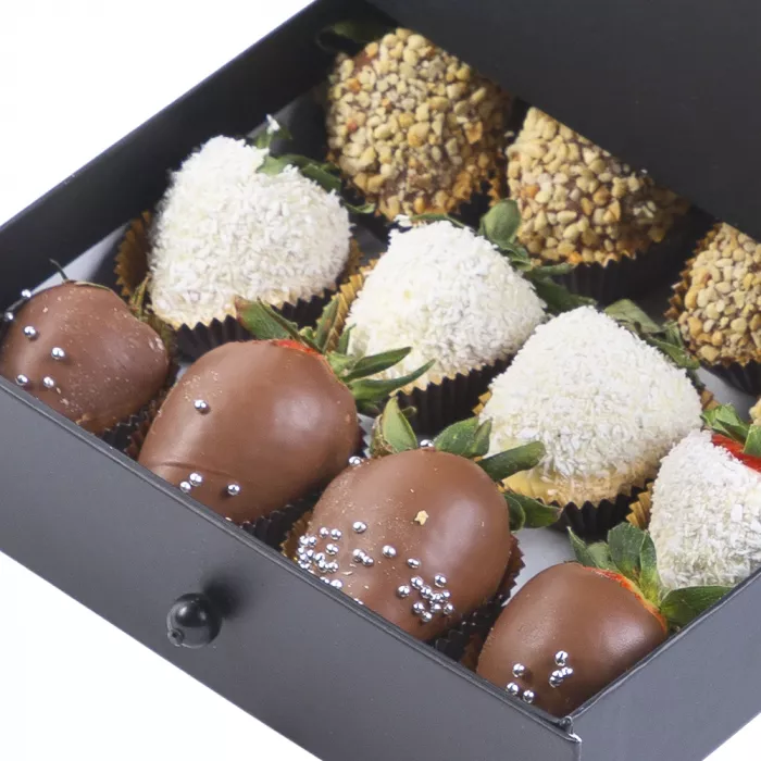 Клубника в шоколаде (Черная коробка с Секретом)