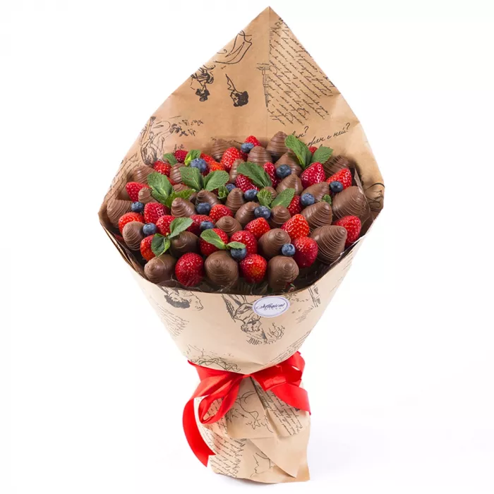 Букет из клубники (Фортуна размер L) Букет из клубники (Фортуна размер L)