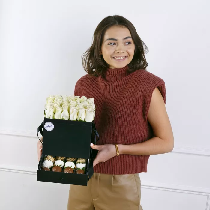 Клубника в шоколаде (Черная коробка с Секретом)