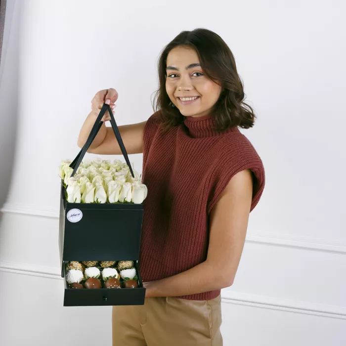 Клубника в шоколаде (Черная коробка с Секретом)