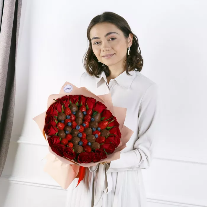 Букет из клубники (Натролис Размер M)