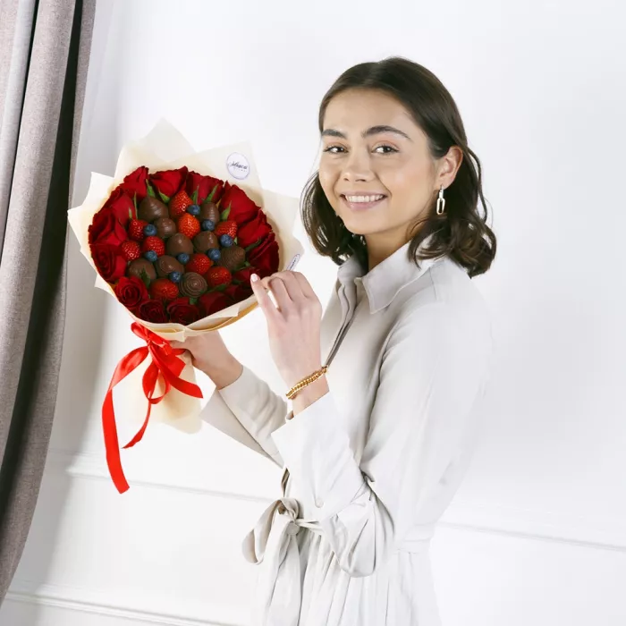 Букет из клубники (Натролис Размер S)