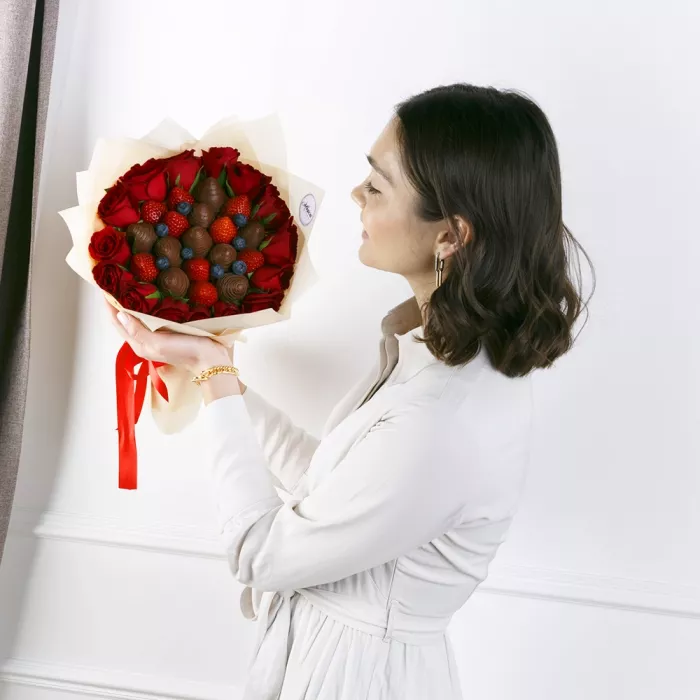 Букет из клубники (Натролис Размер S)
