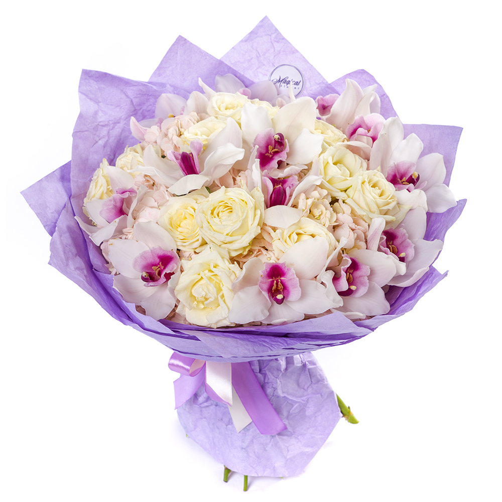 Букеты орхидеи купить недорого в Москве – заказать цветы с доставкой, цены от ₽