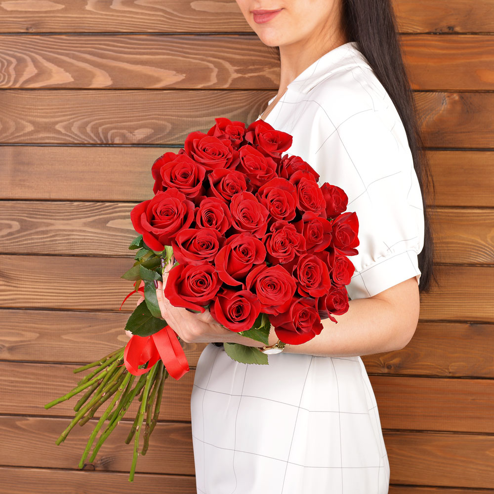 25 роз купить где купить кактусы в москве дешево